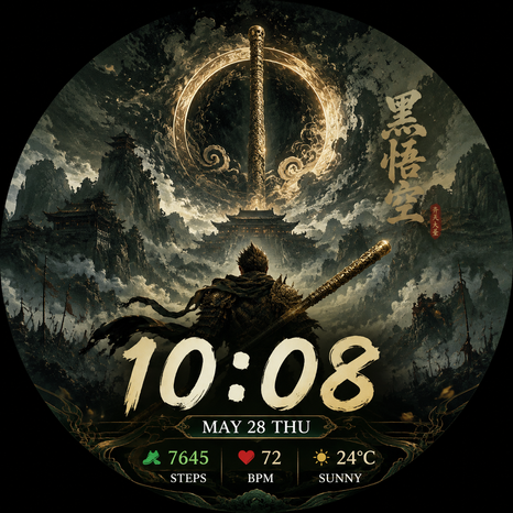 黑神话悟空表盘案例